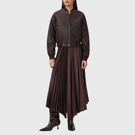 Orten Leather Bomber Jacket