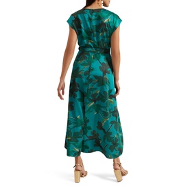 Sabrianna Floral Belted Dress