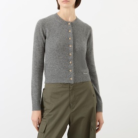Cashmere Knitted Cardigan