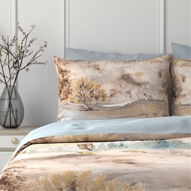 Golden Landscape Duvet Set