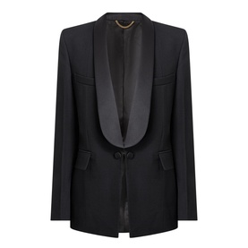 Single-Breasted Tuxedo Jacket