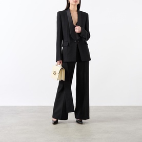 Single-Breasted Tuxedo Jacket