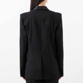 Single-Breasted Tuxedo Jacket