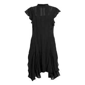 Fleur Texture Ruffle Dress