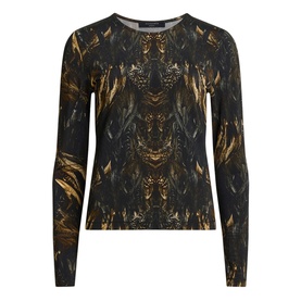 Katlyn Abstract Print Top