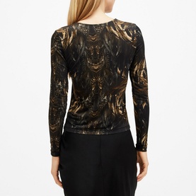 Katlyn Abstract Print Top