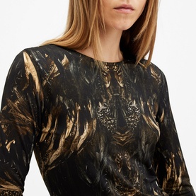 Katlyn Abstract Print Top