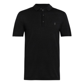 Mode Logo Knitted Polo Shirt