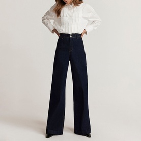 Wide-Leg Jeans