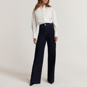 Wide-Leg Jeans