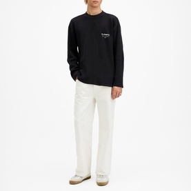 Crypt Logo Long-Sleeved T-Shirt