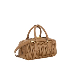 Matelass&eacute; Small Top Handle Bag