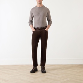 Normandie Corduroy Straight-Leg Jeans