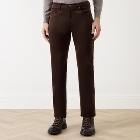 Normandie Corduroy Straight-Leg Jeans