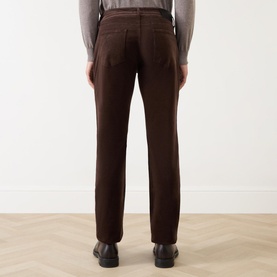 Normandie Corduroy Straight-Leg Jeans