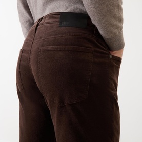 Normandie Corduroy Straight-Leg Jeans