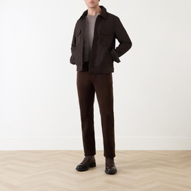 Normandie Corduroy Straight-Leg Jeans