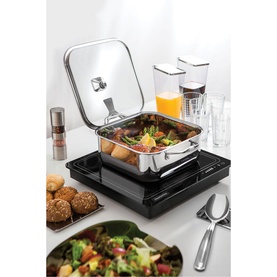 3-Ply Stainless Steel Square Casserole 26cm