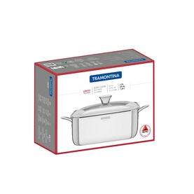 3-Ply Stainless Steel Square Casserole 26cm