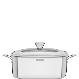 3-Ply Stainless Steel Square Casserole 26cm