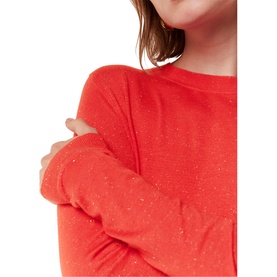 Annie Sparkle Fine-Knit Sweater