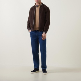 Structure Logo Half-Zip Sweater