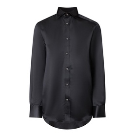 The Boyfriend Silk Satin Shirt