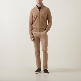 Structure Logo Zip Sweater