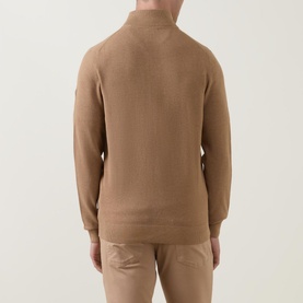 Structure Logo Zip Sweater