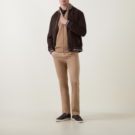 Structure Logo Zip Sweater