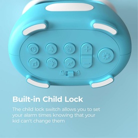 Blinky Alarm Clock Blue
