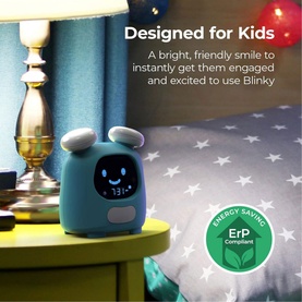 Blinky Alarm Clock Blue