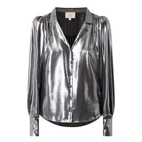 Jaz Metallic Blouse