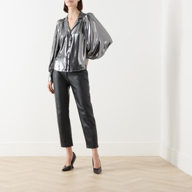 Jaz Metallic Blouse