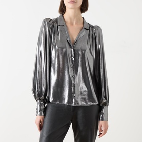 Jaz Metallic Blouse