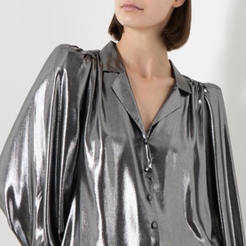 Jaz Metallic Blouse
