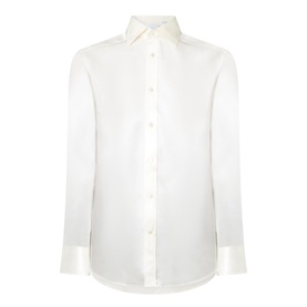 The Boyfriend Silk Satin Shirt