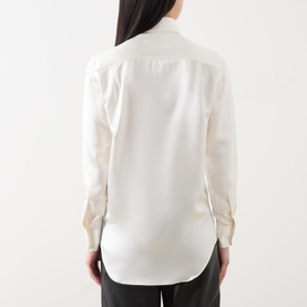 The Boyfriend Silk Satin Shirt