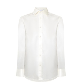 The Boyfriend Silk Satin Shirt
