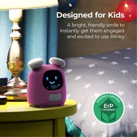 Blinky Alarm Clock Pink