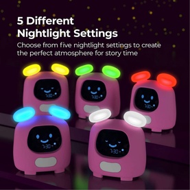 Blinky Alarm Clock Pink