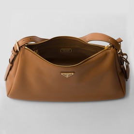 Aim&eacute;e Large Leather Shoulder Bag