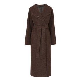 Morgan Belted Wool Coat