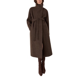Morgan Belted Wool Coat