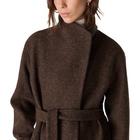 Morgan Belted Wool Coat