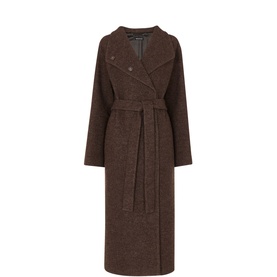 Morgan Belted Wool Coat