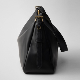 Aim&eacute;e Large Leather Shoulder Bag