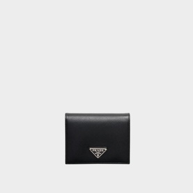 Saffiano Small Leather Wallet