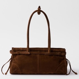 Bonnie Medium Suede Handbag