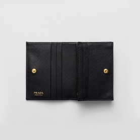Saffiano Small Leather Wallet